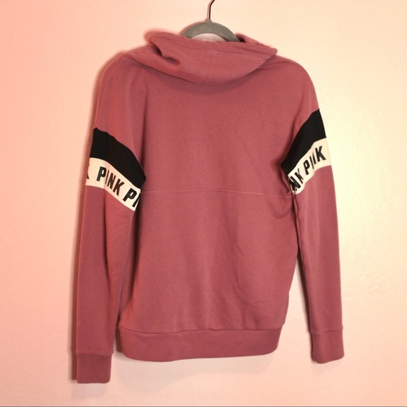 VS PINK mauve colored high neck pullover size XS - Picture 2 of 2